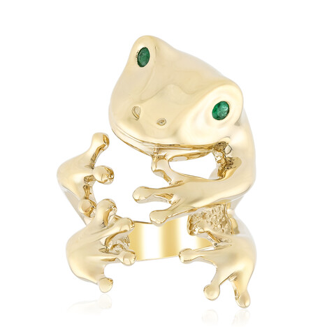 Anello in argento con Smeraldo Zambia