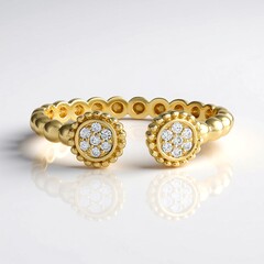Anello in oro con Diamante I2 (H) (de Melo Gold)