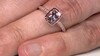 Anillo en oro con Morganita AAA (CIRARI)