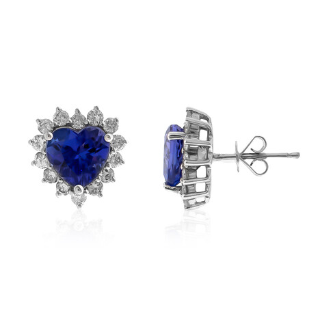 14K AAA Tanzanite Gold Earrings (CIRARI)