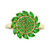 Bague en or et Grenat Tsavorite (Adela Gold)