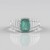 Anello in argento con Grandidierite