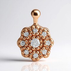 Accessorio in argento con Diamante SI1 (G)
