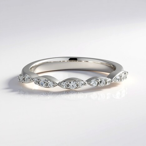 Anello in argento con Zircone