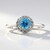 Anello in argento con Topazio Marambaia
