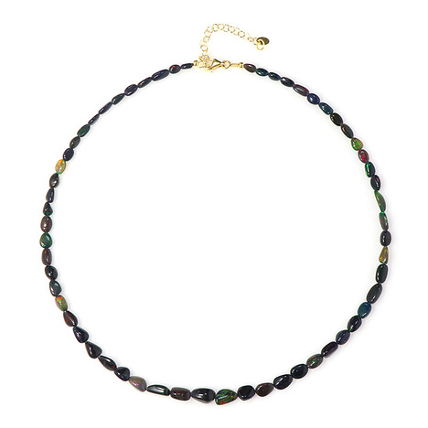 Mezezo-Opal-Silberhalskette