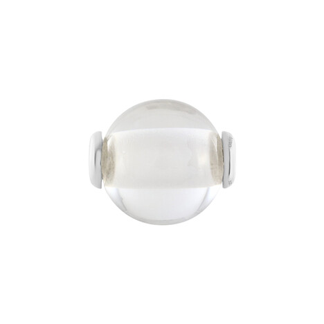 Colgante en plata con Cuarzo blanco (MONOSONO COLLECTION)