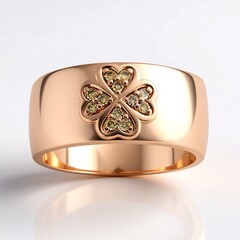 Anello in argento con Diamante Argyle Rose de France I1