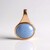 Ciondolo in argento con Opale Blu (KM by Juwelo)