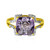 Lavendel-Amethyst-Goldring (Glenn Lehrer)