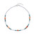 Collar en plata con Ostra espinosa naranja