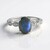 Anello in argento con Labradorite (Adela Silber)