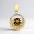 Ciondolo in oro con Zircone Kings Plains Giallo