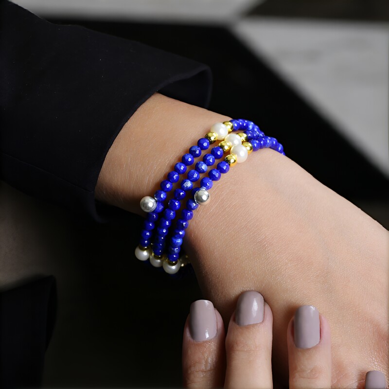 Golden Hematite Steel Bangle (Riya)