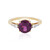 Magenta-Granat-Goldring
