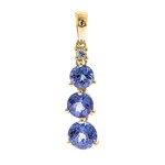 Collana in oro con Tanzanite AAA