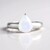 Anello in argento con Opale di Welo (de Melo Essence)