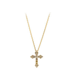 Collar en oro con Diamante fancy SI2