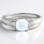 Bague en argent et Opale Welo
