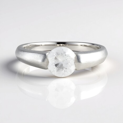 Anello in argento con Zircone (de Melo)