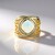 Anello in oro con Opale di Welo AAA (Ornaments by de Melo)