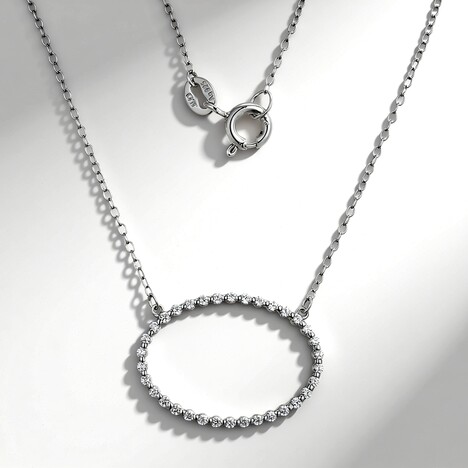 Collana in argento con Zircone