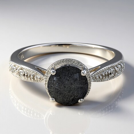 Anello in argento con Spectrolite