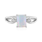 Bague en argent et Opale Welo