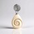 Ciondolo in argento con Occhio di Shiva (Bali Barong)