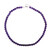 Amethyst Silver Necklace