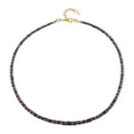 Collana in argento con Rubino del Madagascar