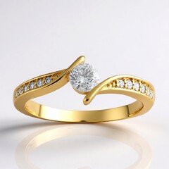 Anello in oro con Diamante SI1 (G)