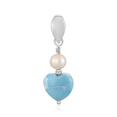Ciondolo in argento con Larimar