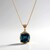 Collana in oro con Topazio Blu Londra (CIRARI)