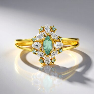 Anello in argento con Zircone Ratanakiri