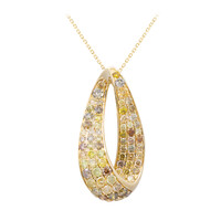 Collana in oro con Diamante Fancy SI2 (CIRARI)