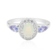 Anello in argento con Opale di Welo