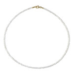 Regenbogen-Mondstein-Silberhalskette