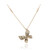 SI2 Fancy-Brillant-Goldhalskette (CIRARI)