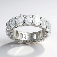 Anello in argento con Topazio Bianco