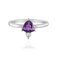 Sibirischer Amethyst-Silberring