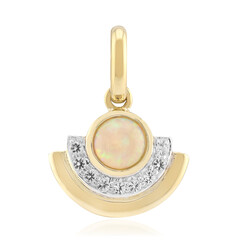 Coober Pedy-Opal-Goldanhänger