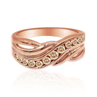 Bague en or et Diamant rose de France SI1 d'Argyle  (Annette)
