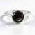 Anello in argento con Zaffiro Stellato Nero (de Melo Essence)