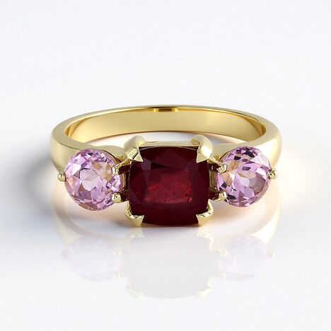 Anello in oro con Rubino Bemainty (Adela Gold)