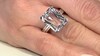 Zilveren ring met een Gele Madagaskar Saffier (de Melo Essence)