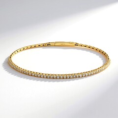 Bracciale in oro con Diamante I1 (H)