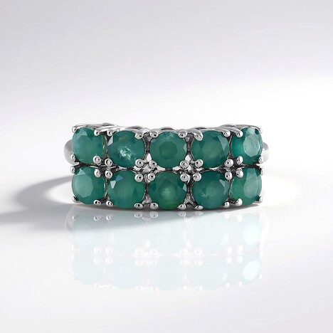 Anello in argento con Grandidierite