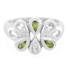 Anello in argento con Tormalina Cuprian