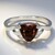 Anello in argento con Ossidiana Mogano